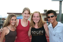 Alyson Stoner, Lindsay Saunders, Alyssa Malinoski & Taylor Lautner