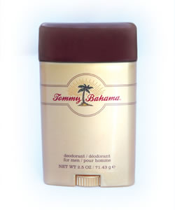 Tommy Bahama deodorant<BR><strong>Island Appeal 254-8300</strong>