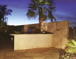 "Stone landscaping can really bring out the character of one