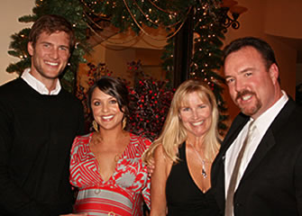 Ryan & Danielle McPartlin and Chell & Greg Amsler