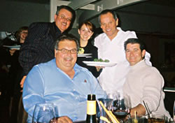 Steve Chegwin, Doug Sedam,<BR>Wolfgang Puck & Kyle Crawford