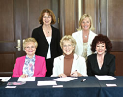 Pat Allen, Adele Macpherson, Barbara Sterns Cochran, Cheri Fleming & Connie Warden Roberts