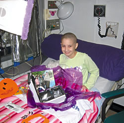 Thirteen-year-old Lauren of Stevenson Ranch was hospitalized at Children