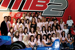 On Monday, March 31, MB2 Raceway hosted a race night for Miss SCV Scholarship Pageant contestants.