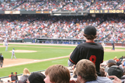 "Today, going to <b>DODGER STADIUM </b> wearing the <i>opposing jersey</i> invokes a different kind of response from the locals."