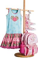 Ooh! la-la! couture dress; Skechers shoes; Lipstick backpack; Enchanted Kids 250-3308