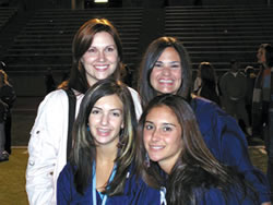 Jeanna Crawford, Amanda Hardy, Marlise Soto and Lisa Marie Thomas