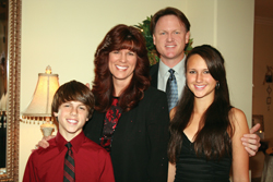 Lead Pastor Jeff Noe and family