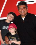 George Lopez, Christian & Cameron Brooks