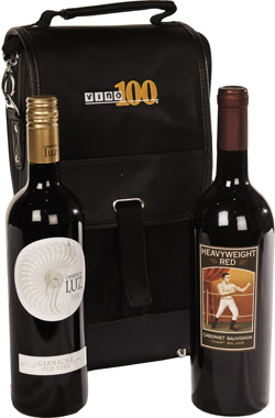 Booze in a brown bag? Wino! Booze in a black bag? Wine connoisseur! The Black Bag wine club membership includes two bottles of wine, plus an invite to an exclusive members-only tasting to try four wines, and then select the two they enjoy the most. $