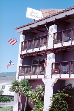 The Inn at Avila Beach features oceanfront rooms with private balconies perfect for lounging and taking in the expansive views of the Central Coast