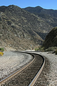The railway originally served as the primary link between Los Angeles and San Francisco.