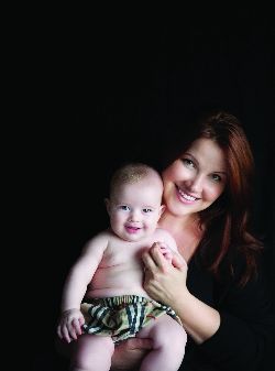 Jeanna Crawford, pictured with her son Cassel