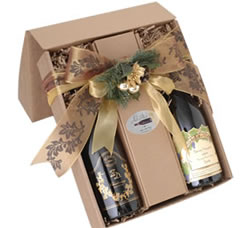 Giving in good taste, in this case, means wine. Professionals will custom-pick each wine, personalize the packaging, offer customized labels and ship your selection directly to their door.<BR><em><strong>All Corked Up<BR>661-799-7979</strong></em>