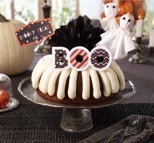 Spooky Treat bundt available at Nothing Bundt Cakes 291-2424